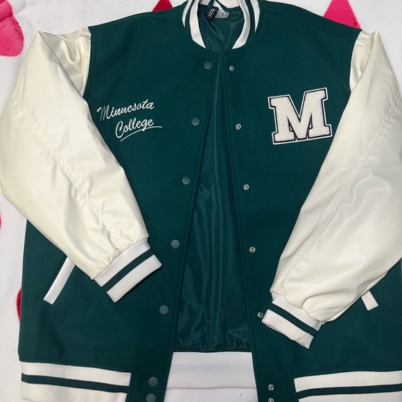 H&M Jackets & Coats Bomber Varsity Jacket Poshmark